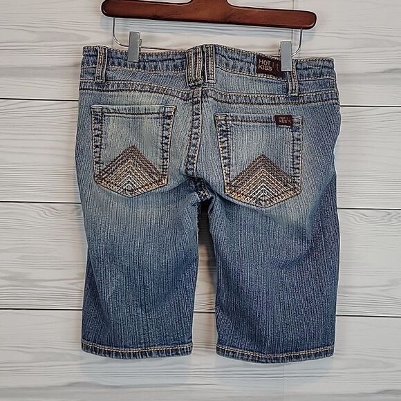 Hot Kiss denim bermuda shorts Women's Size 11 - Picture 5 of 14